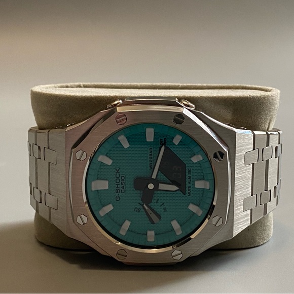 NEW Casio G-Shock Casioak Tiffany Blue Watch - Picture 4 of 5
